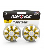 Rayovac Size 10 Hearing Aid Batteries